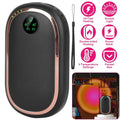 Rechargeable Hand Heater Pocket Warmer Power Bank with Digital Display by DailySale