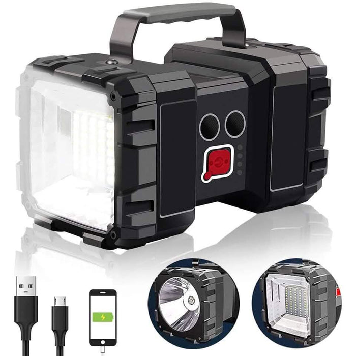 Rechargeable LED Spotlight Flashlight by DailySale
