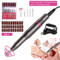 Rechargeable Nail Drill Kit with 2000mAh Phone Power Bank by DailySale