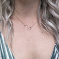 Recovery Double Circles Necklace by Dear Ava