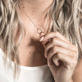 Recovery Double Circles Necklace by Dear Ava