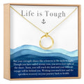 Recovery Linked Circles Necklace by Dear Ava