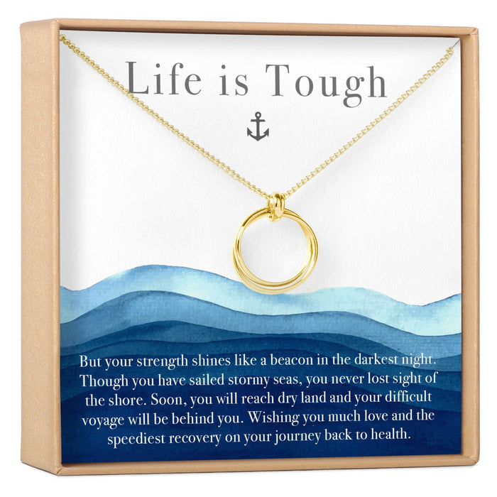 Recovery Linked Circles Necklace by Dear Ava