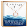 Recovery Linked Circles Necklace by Dear Ava