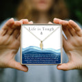 Recovery Wing Pendant Necklace by Dear Ava