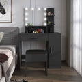 Rectangular Makeup Table with Mirror by DailySale