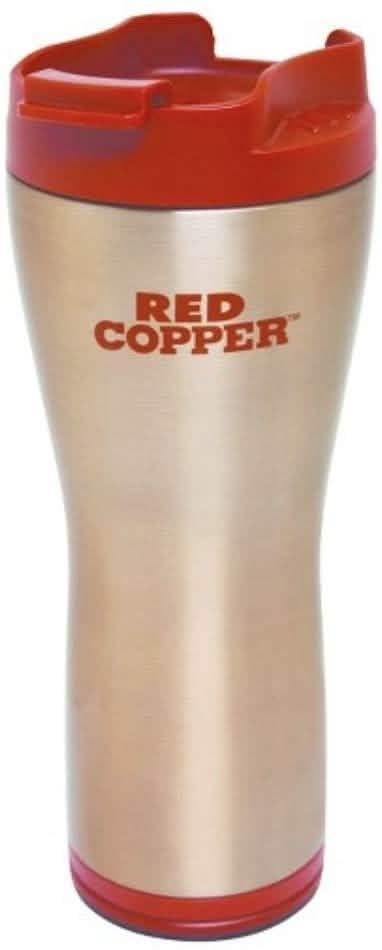 Red Copper Travel Mug - Ceramic Lining by DailySale