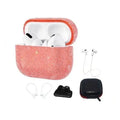 Red Glitter Case - Apple AirPods Pro (1st Generation) by Zerodamage Sahara Case LLC