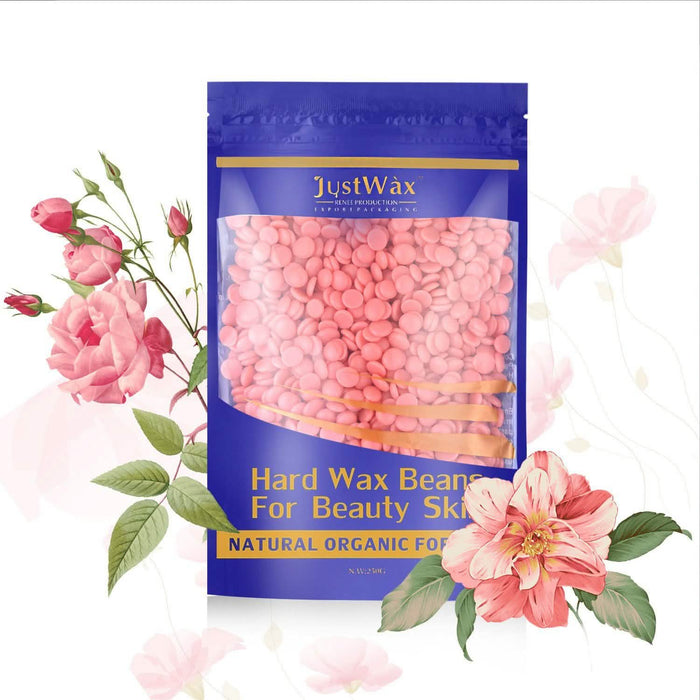 Red Hard Wax Beans Hair Removal Painless Warmer Waxing Beans Natural Pearl by DailySale