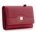 RFID Blocking Women's Leather Trifold Wallet by ID Stronghold