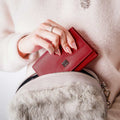 RFID Blocking Women's Leather Trifold Wallet by ID Stronghold