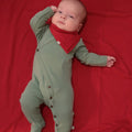 2 pc. footie set | Red and Green by Finn + Emma