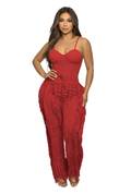 Two Piece Bodysuit & Tassel Pants Set {has very good stretch} by The House of Stylez