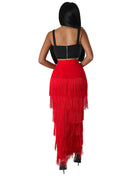 Long Tassel Skirt by The House of Stylez