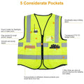 Reflective Safety Vest High Visible Waistcoat by DailySale