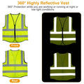 Reflective Safety Vest High Visible Waistcoat by DailySale