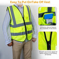 Reflective Safety Vest High Visible Waistcoat by DailySale