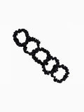 Satin Scrunchies - Black by Boutique 23