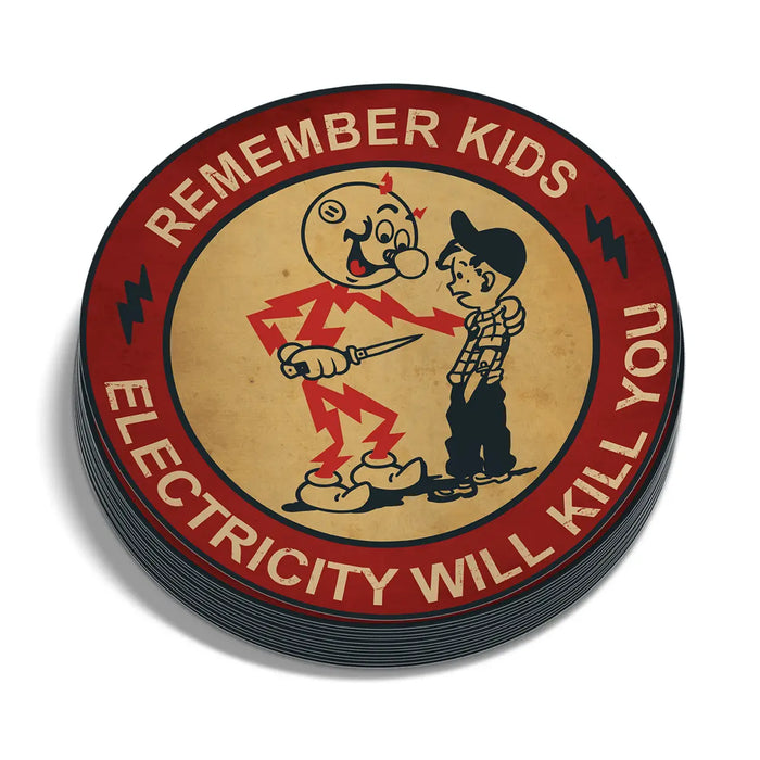 Remember Kids Hard Hat Decal by Armed American Supply