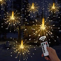 Remote Control Waterproof Christmas Fireworks LED String Lights by DailySale