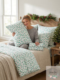 Charter Club Damask Designs Holiday Cotton 4-PC. Full Sheet Set by Vanessa Jane