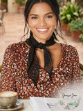 INC Dot Scarf by Vanessa Jane