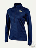 NCAA Pittsburgh Panthers Womens Ladies Classic Workout 1/2 Zip Jacket, Small by Vanessa Jane