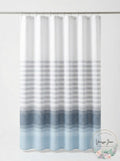 Tommy Bahama Tidal Stripe Dobby Shower Curtain by Vanessa Jane