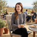Bcx Juniors Necklace-Embellished Dolman-Sleeve Top Charcoal, Small by Vanessa Jane