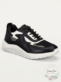 Kingside Mens Phillip Dad Sneakers Mens Shoes Black/White Size 12M by Vanessa Jane