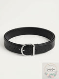 Steve Madden Men's Reversible Pant Belt, Size Large/Black by Vanessa Jane
