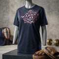 Womens Warrior T Shirt Pink Ribbon Breast Cancer Awareness Fight Tee T-Shirt, L by Vanessa Jane