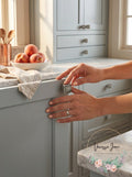 GlideRite 10-Pack 1-1/8 in. Weathered Nickel Square Cabinet Knobs by Vanessa Jane