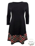 Jessica Howard Plus Size Printed-Hem Sweater Dress, Petite Medium by Vanessa Jane