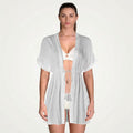 Lauren Ralph Lauren Womens Crinkle Rayon Dress Cover-Up, Size Medium by Vanessa Jane