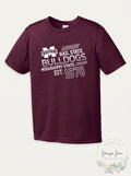 NCAA Mississippi State Bulldogs Youth Boys Offsides Short sleeve, Size Small by Vanessa Jane