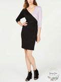 I.N.C. Metallic Colorblocked Sweater Dress, Size Small by Vanessa Jane