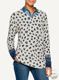 NIC+ZOE Vital Ii Animal Sweater, Size XXL by Vanessa Jane