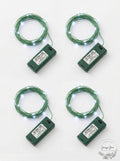 UltraLED Battery Operated 42-Inch White Twinkle Light String, Lot of 4 by Vanessa Jane