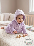 First Impressions Baby Girls Velvet Bubble Coat, 6/9 Months by Vanessa Jane