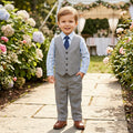 Nautica 3-PC. Sharkskin Vest, Shirt and Tie Set, Little Boys, Size 2T by Vanessa Jane