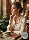 Alfani Gold-Tone Double-Row Open Hoop Earrings by Vanessa Jane