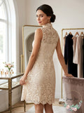 Gracia Womens Lace Cocktail Sheath Dress, Size Large by Vanessa Jane