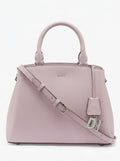 DKNY Paige Leather Medium Satchel, in Light - Lavender by Vanessa Jane
