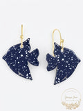 Alfani Gold-Tone Colored Tropical Fish Drop Earrings, Blue by Vanessa Jane