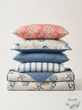 Madison Park Nantucket Coastal Quilted Coverlet Set, King, Blue by Vanessa Jane