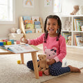 Kids Headquarters Little Sweater and Printed Leggings Set, Size 5T by Vanessa Jane