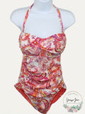 Lauren Ralph Lauren Tummy-Control One-Piece Swimming Wear, Size 8 by Vanessa Jane