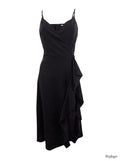 Rachel Rachel Roy Womens Plus Size Ruffled Faux-Wrap Dress, Size 20W by Vanessa Jane