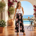 American Rag Juniors Floral Wide-Leg Pants, - Floral Size Large by Vanessa Jane